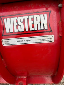 Western 7'6" Pro-Plow Series 2